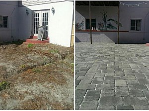 Before and After Patio 1